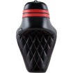 Șa stubs spoiler diamond stitched black w/red speed stripes LE PERA LK-416DMRED thumb
