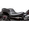 Șa CHEROKEE 2-up cusută cu pliuri negru LE PERA LK-026PT
