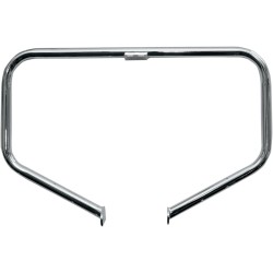Bară de protecție stil OEM UNIBAR / oțel / față / crom natural LINDBY CUSTOM 1415 Bară de protecție stil OEM UNIBAR / oțel / față / crom natural LINDBY CUSTOM 1415