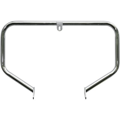 Bară de protecție stil OEM unibar / oțel / față / crom natural LINDBY CUSTOM 1405