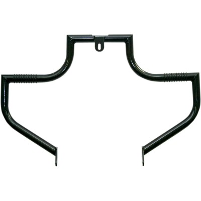 Bară de protecție frontală cu inel O LINBAR / oțel / frontal / negru LINDBY CUSTOM BL105-1