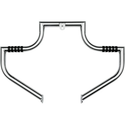 Bară de protecție frontală cu inel O MAGNUMBAR / oțel / frontală / natural-cromată LINDBY CUSTOM 1702