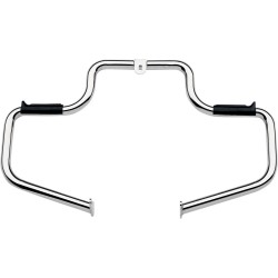 Bară de protecție față cu suport de cauciuc integrat MULTIBAR / oțel / față / crom natural LINDBY CUSTOM 1310 Bară de protecție față cu suport de cauciuc integrat MULTIBAR / oțel / față / crom natural LINDBY CUSTOM 1310