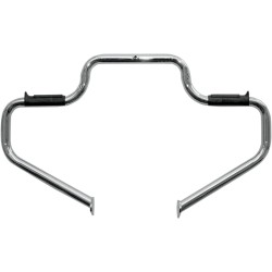 Bară de protecție față cu suport din cauciuc integrat MULTIBAR / oțel / față / cromat natural LINDBY CUSTOM 1311 Bară de protecție față cu suport din cauciuc integrat MULTIBAR / oțel / față / cromat natural LINDBY CUSTOM 1311