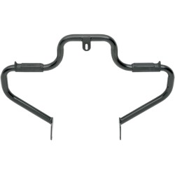 Bară de protecție frontală cu suport din cauciuc integrat Multibar / oțel / frontal / negru LINDBY CUSTOM BL1305