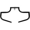Suport frontal de autostradă LINBAR cu acoperire pulbere negru mat LINDBY CUSTOM FB116-1
