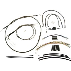 Set de control DYNA CHROME BLACK MAGNUM SHIELDING 487191