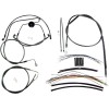 Set de cabluri de control TOURING crom negru MAGNUM SHIELDING 487321