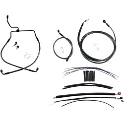 Set cabluri de control TOURING crom negru MAGNUM SHIELDING 487332 Set cabluri de control TOURING crom negru MAGNUM SHIELDING 487332