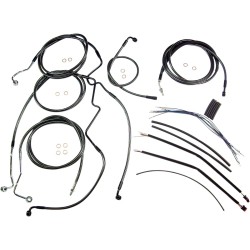Set cabluri de control TOURING crom negru MAGNUM SHIELDING 487341 Set cabluri de control TOURING crom negru MAGNUM SHIELDING 487341