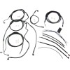Set cabluri de control TOURING crom negru MAGNUM SHIELDING 487342