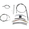 Set cabluri de control TOURING CHROME BLACK MAGNUM SHIELDING 487361 Set cabluri de control TOURING CHROME BLACK MAGNUM SHIELDING 487361 thumb