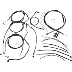Set cabluri de control TOURING crom negru MAGNUM SHIELDING 487482 Set cabluri de control TOURING crom negru MAGNUM SHIELDING 487482