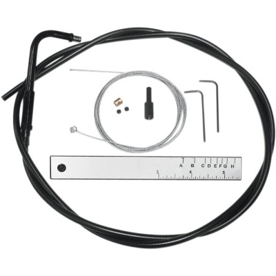 Set pentru construcția cablului de accelerație BYO vinyl pearl black MAGNUM SHIELDING 493529