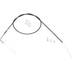 Cablu de ralanti SMOOTH 90 BYO negru și crom MAGNUM SHIELDING 494629 Cablu de ralanti SMOOTH 90 BYO negru și crom MAGNUM SHIELDING 494629