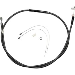 Cablu de ambreiaj din două componente, inoxidabil, cromat negru MAGNUM SHIELDING 42252HE Cablu de ambreiaj din două componente, inoxidabil, cromat negru MAGNUM SHIELDING 42252HE
