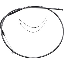 Cablu de ambreiaj alt-length replacement black pearl chrome black/clear MAGNUM SHIELDING 42298 Cablu de ambreiaj alt-length replacement black pearl chrome black/clear MAGNUM SHIELDING 42298