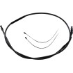 Cablu de ambreiaj alt-length replacement black pearl chrome black/clear MAGNUM SHIELDING 42304 thumb