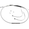 Cablu de ambreiaj în două părți STERLING CHROMITE II crom natural/translucid MAGNUM SHIELDING 322810
