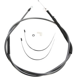 Cablu de ambreiaj două părți Black Pearl crom negru/translucid MAGNUM SHIELDING 422312HE Cablu de ambreiaj două părți Black Pearl crom negru/translucid MAGNUM SHIELDING 422312HE