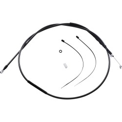Cablu de ambreiaj două părți Black Pearl crom negru/transparent MAGNUM SHIELDING 422824 Cablu de ambreiaj două părți Black Pearl crom negru/transparent MAGNUM SHIELDING 422824