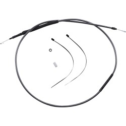 Cablu de ambreiaj două părți Black Pearl crom negru/transparent MAGNUM SHIELDING 422826