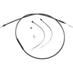 Cablu de ambreiaj două părți Black Pearl crom negru/transparent MAGNUM SHIELDING 422112HE