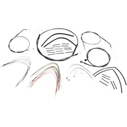 Set cabluri de control SPORTSTER crom negru MAGNUM SHIELDING 487652 Set cabluri de control SPORTSTER crom negru MAGNUM SHIELDING 487652