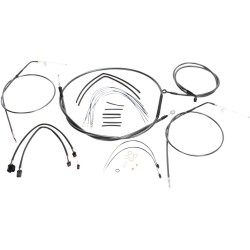 Set cabluri de control SPORTSTER crom negru MAGNUM SHIELDING 487662