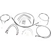 Set cabluri de control SPORTSTER crom negru MAGNUM SHIELDING 487663