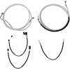 Set de montaj ghidon DESIGNER STERLING CHROMITE II crom natural/transparent MAGNUM SHIELDING 387701