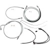 Set de montare ghidon DESIGNER STERLING CHROMITE II crom natural/transparent MAGNUM SHIELDING 387882