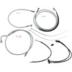 Set de montare ghidon DESIGNER STERLING CHROMITE II crom natural/transparent MAGNUM SHIELDING 387882 thumb