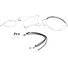 Set de montaj ghidon DESIGNER STERLING CHROMITE II crom natural/transparent MAGNUM SHIELDING 387911
