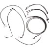 Set de montare ghidon designer black pearl chrome black/clear MAGNUM SHIELDING 487821