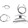 Set de montare ghidon DESIGNER BLACK PEARL crom negru/transparent MAGNUM SHIELDING 487851