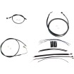 Set de montare ghidon DESIGNER BLACK PEARL crom negru/transparent MAGNUM SHIELDING 487851 thumb