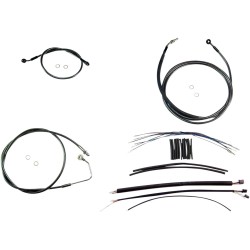 Set de montare ghidon DESIGNER BLACK PEARL crom negru/transparent MAGNUM SHIELDING 487851 Set de montare ghidon DESIGNER BLACK PEARL crom negru/transparent MAGNUM SHIELDING 487851
