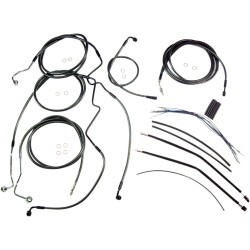 Set de montare ghidon designer black pearl chrome black/clear MAGNUM SHIELDING 487871 Set de montare ghidon designer black pearl chrome black/clear MAGNUM SHIELDING 487871