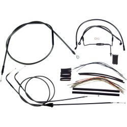 Set de montare ghidon designer black pearl chrome black/clear MAGNUM SHIELDING 487873 Set de montare ghidon designer black pearl chrome black/clear MAGNUM SHIELDING 487873