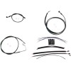 Set de montaj ghidon DESIGNER BLACK PEARL crom negru/transparent MAGNUM SHIELDING 487882
