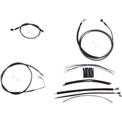 Set de montaj ghidon DESIGNER BLACK PEARL crom negru/transparent MAGNUM SHIELDING 487882 Set de montaj ghidon DESIGNER BLACK PEARL crom negru/transparent MAGNUM SHIELDING 487882