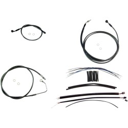 Set de montare ghidon designer black pearl chrome black/clear MAGNUM SHIELDING 487931 Set de montare ghidon designer black pearl chrome black/clear MAGNUM SHIELDING 487931