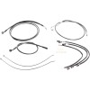 Set de montaj ghidon designer black pearl chrome black/clear MAGNUM SHIELDING 487932