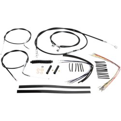 Set cabluri de control ghidon XR stil OE negru MAGNUM SHIELDING 489381 Set cabluri de control ghidon XR stil OE negru MAGNUM SHIELDING 489381