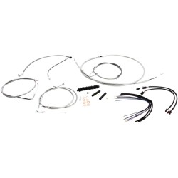 Set cabluri pentru ghidon XR stil OE ABS oțel inoxidabil MAGNUM SHIELDING 589261