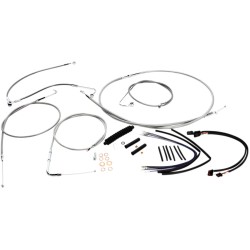 Set cabluri de control ghidon XR stil OE ABS oțel inoxidabil MAGNUM SHIELDING 589262