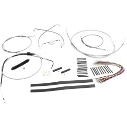 Set cabluri de control ghidon XR stil OE fără ABS oțel inoxidabil MAGNUM SHIELDING 589281 Set cabluri de control ghidon XR stil OE fără ABS oțel inoxidabil MAGNUM SHIELDING 589281
