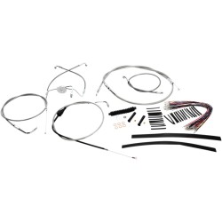 Set de cabluri pentru ghidon XR stil OE fără ABS oțel inoxidabil MAGNUM SHIELDING 589291