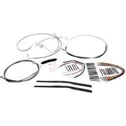 Set cabluri control ghidon XR stil OE ABS oțel inoxidabil MAGNUM SHIELDING 589311